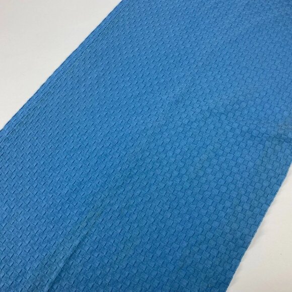 LOUIS VUITTON M75595 Micro Damier Scarf Cashmere / cotton blue - Picture 9 of 13